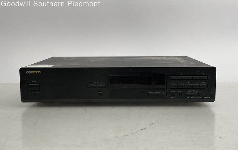 Onkyo T-4040 FM Stereo / AM Tuner - Tested