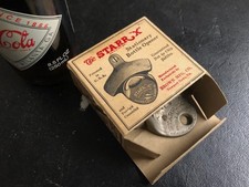 Vintage Coca-Cola Starr X Wall Bottle Opener w/ Box Brown Mfg Newport News VA