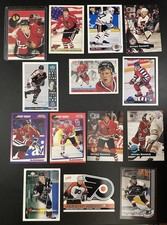 Jeremy Roenick hockey card lot 14 NHL trading cards Chicago to Arizona RC French