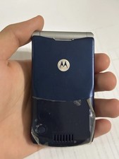 Motorola Razr V3a Rare Color Night Blue  Original Manual