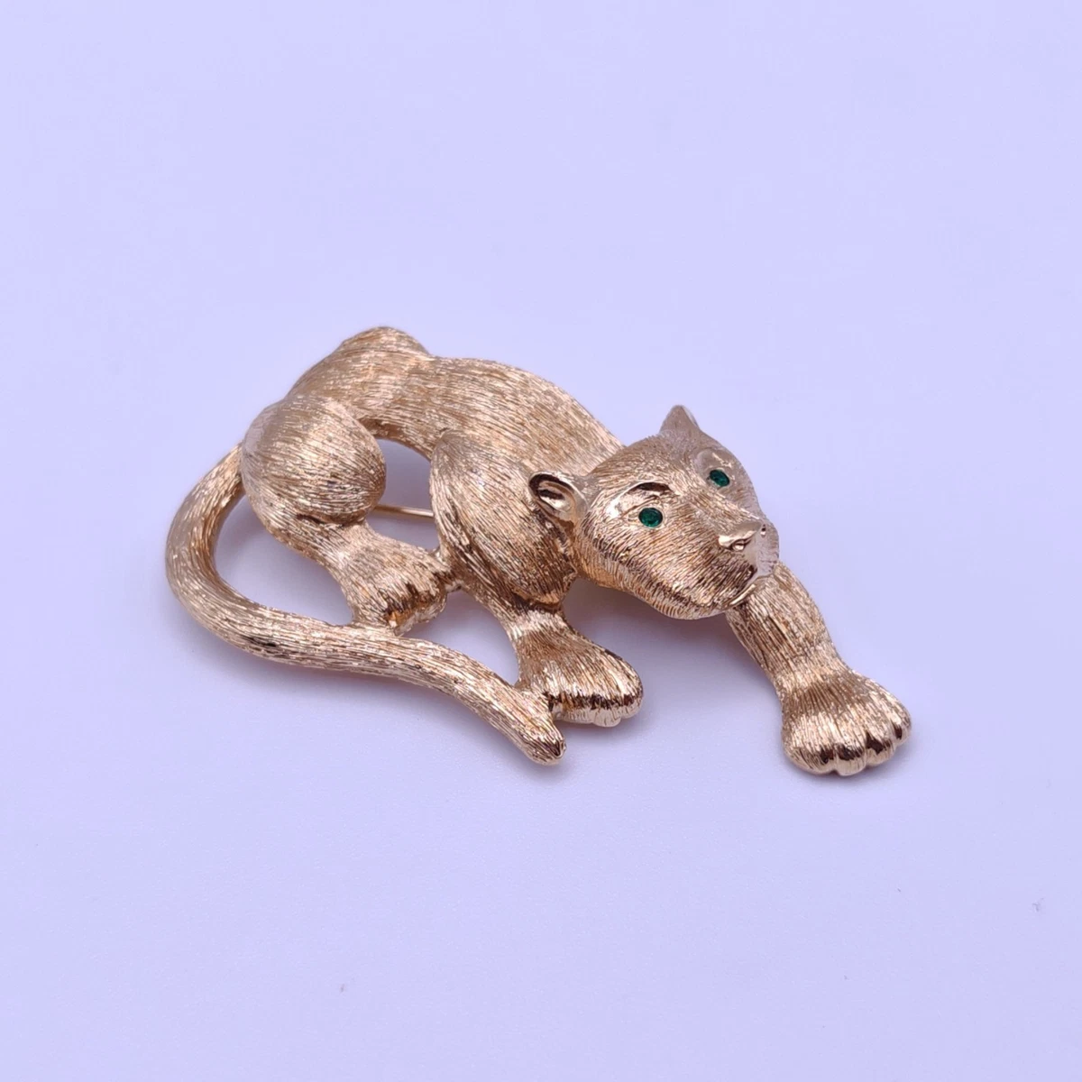 ⭐ Pierre Lang Brosche Anstecknadel Stecker Pin Anhänger Perle Stein Gold 064 ⭐