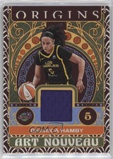 2023 Panini Origins WNBA Art Nouveau Memorabilia Dearica Hamby #AN-DHM 5l1