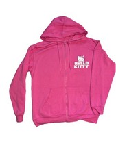 Light Pink Hello Kitty  Friends Full Zip Hoodie Sz Medium