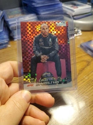 Lewis Hamilton *Topps Paddock Pass #6 *X-Fractor *F-1 *Formula One