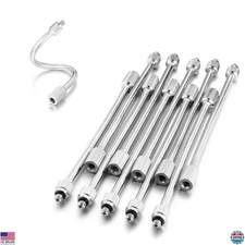 10-Pack 5.9-Inch Flexible Brass Mister Nozzle Extensions for Misting Systems