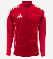 Adidas Men Tiro 25 Competition Jackets Red Athletic Run Shirts Top Jersey JI6504