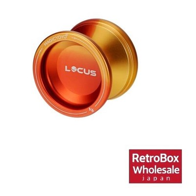 Intermediate Yo-Yo Spin Gear V6 Locus Binding Model (Red x Orange Fade)