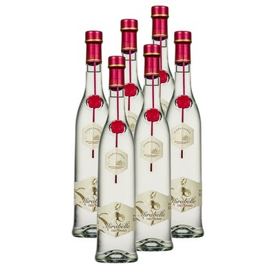 Obstbrand Mirabelle 6x0.5l (40%Vol) Mirabellenbrand Mirabellenschnaps Brand 6FL
