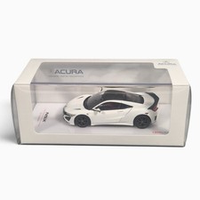 2017 Acura NSX 1:43 Scale White Detailed Diecast Model With Display Case By TSM