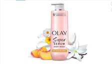 1 pack olay super serum body wash