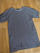 Women's dress black viscose 52/5XL/60