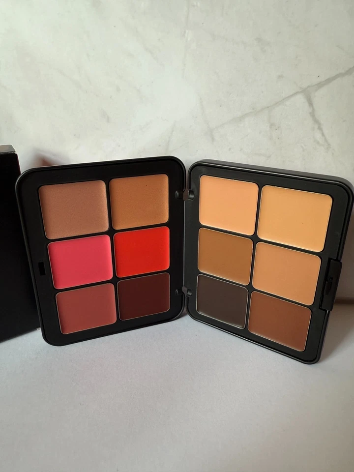 Make Up For Ever HD SKIN FACE ESSENTIALS PALETTE In Harmony 3- Tan To Deep - Image 4 of 4