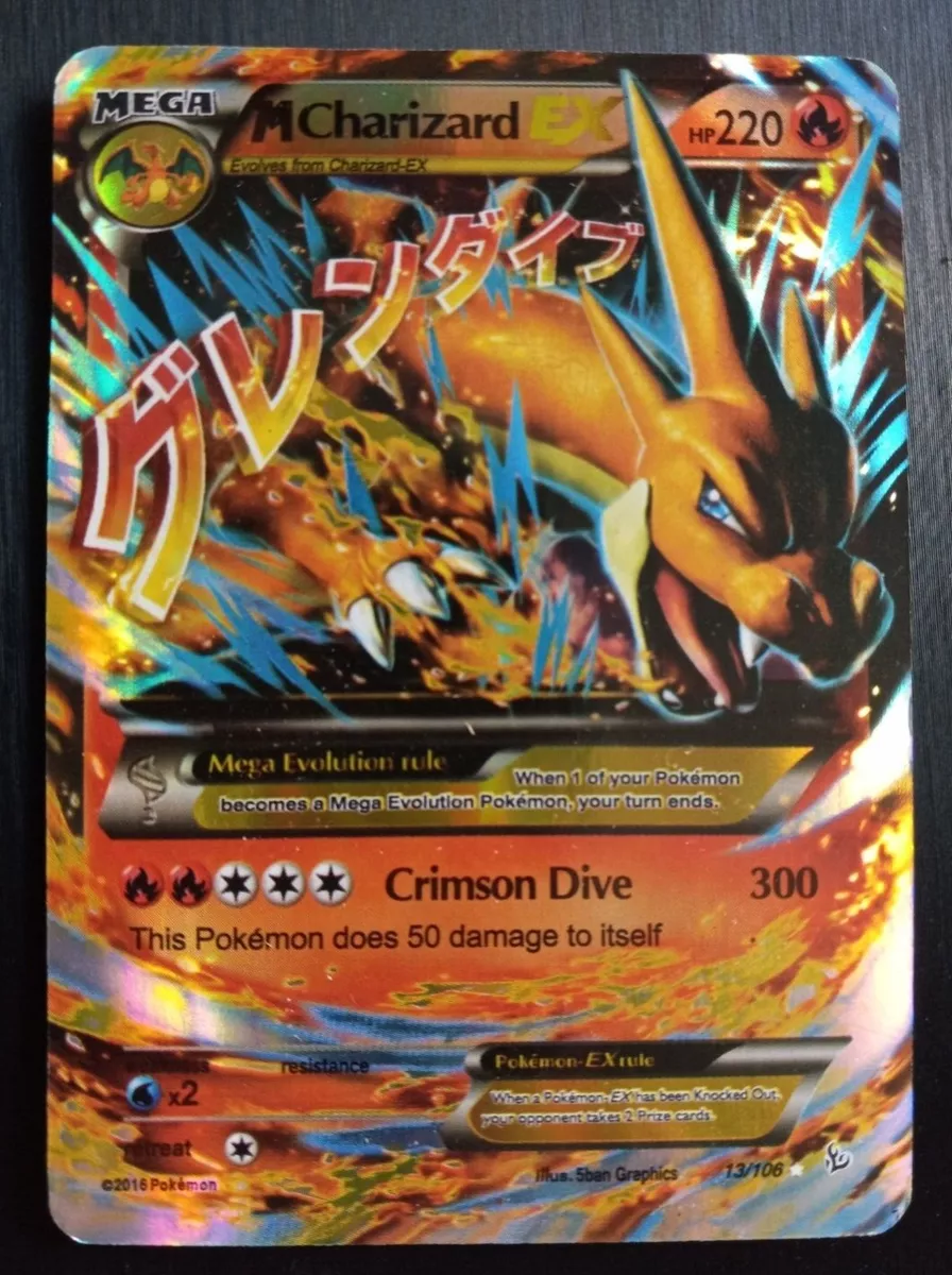 Pokemon X Y Evolutions Single Card Ultra Rare M Charizard EX 13 - ToyWiz