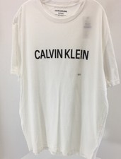 Calvin Klein Mens T Shirt Color White Size XL NWT