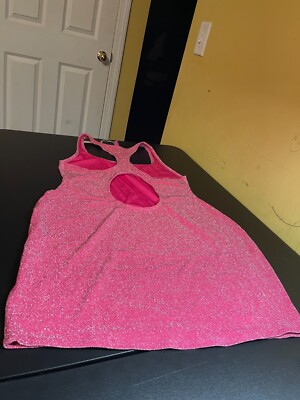 skims pink glitter dress Trixie Maxi Dress