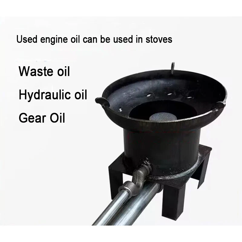 Horno de calefacción de aceite residual soplador hogar cobertizo granja calefacción caldera horno de combustión Foto 2 de 4