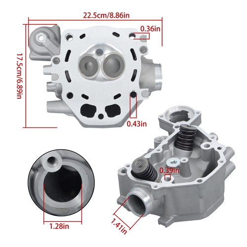 12200-HP7-A01 For Honda TRX420 13000-HR3-A4 Rebuild Kit crankshaft cylinder head - Picture 2 of 22