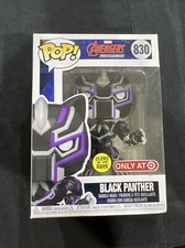 Funko POP! Marvel: Marvel Mech - Black Panther #830 (Glow) [Target Exc]