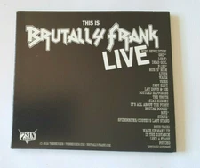 BRUTALLY FRANK This Is Brutally Frank Live CD 2012 7SR 003 Psychobilly HTF