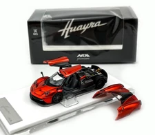 HKM 1:64 Red Huayra Coupe Racing Sports Model Diecast Collect Car