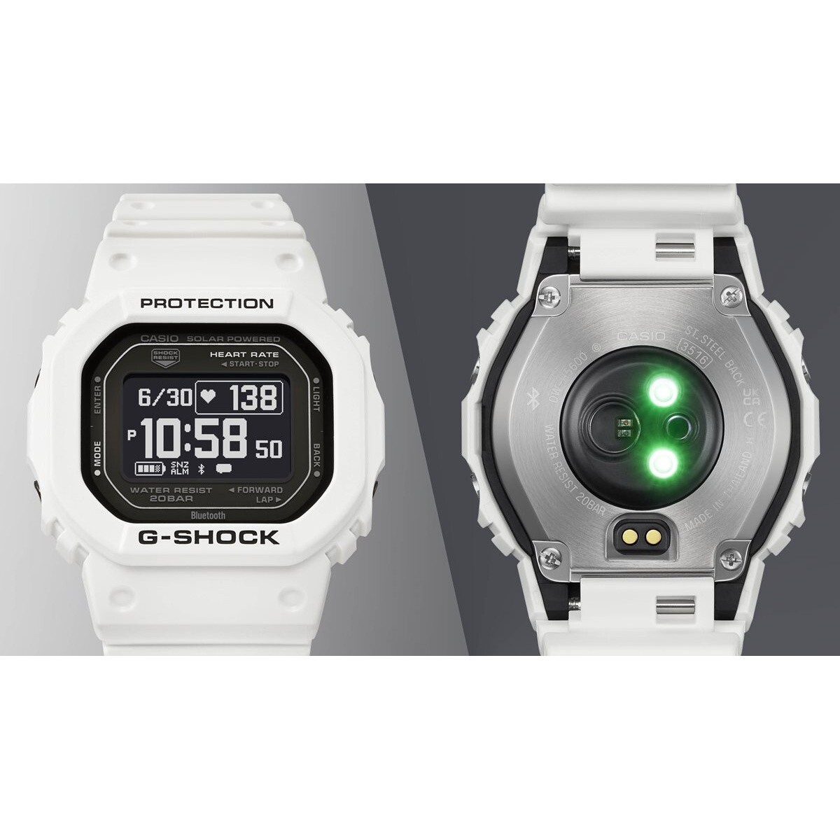 CASIO G-SHOCK G-SQUAD DW-H5600-7JR Sport Bluetooth Digital Men