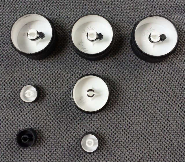 Bosch Thermador CT/CMT 230 Dual Oven Knob Set 1437389 1014020 1018991