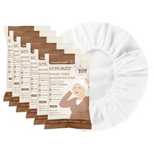 Scrubzz Shampoo Caps No Rinse for Elderly and Bedridden 6 Count