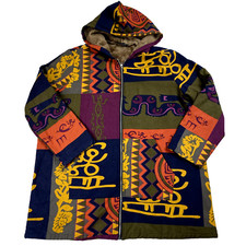 Zanzea Women's Zip-up Hooded Coat W/plush Lining Bohemian Size Xxl