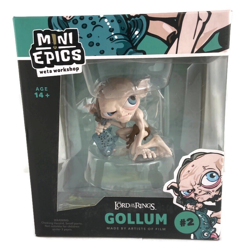 Weta Workshop Mini Epics Gollum #2 Fish Rock The Lord of the