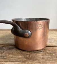 Duparquet Copper Saucepan  3.5mm thick! * 21cm