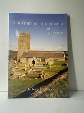 St Levan Church History Cornwall SIGNED Jeffery Burr Local Heritage Book