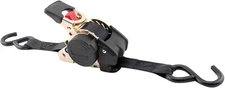 Erickson 34415 pro Series Black Retractable Ratcheting Tie-Down Strap (1" x 10')