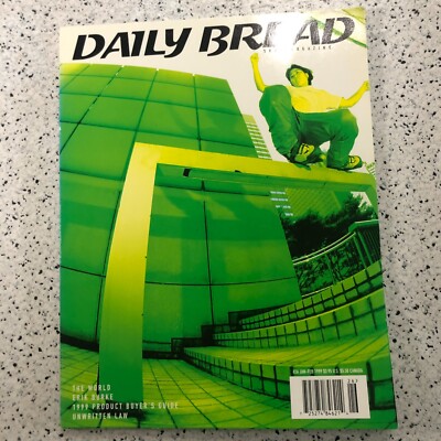 Daily Bread Magazine-#26 Jan-Feb 1999-Inline Skating-Erik Burke, Unwritten Law