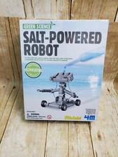 Green Science Salt Powered Robot Kidz Labs by 4M Powered by Salt Water