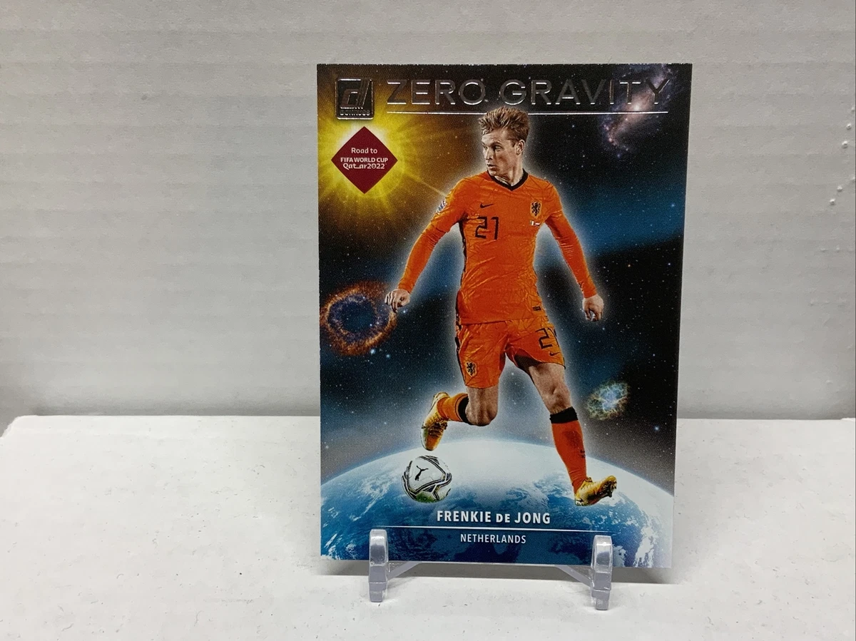 Frenkie De Jong 2021 22 Donruss Zero Gravity Road FIFA World Cup