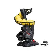 Upgraded Electronic Baseball Pitching Machine, Adjustable Angles & Speed, AC ...