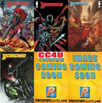 Spawn The Scorched #1  7 Cover Set McFarlane, Capullo, Booth Preorder 12/15/2021
