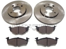 Vw Polo Vw Lupo 1995-2001 Most Models Front 2 Brake Discs And Pads Check Size