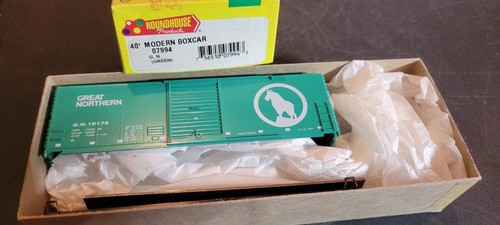 KIT TREN HO ROUNDHOUSE 40' VAGÓN MODERNO 07994 GN VERDE | Zustand: New