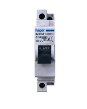 HAGER INTERRUTTORE AUTOMATICO MAGNETOTERMICO  MJ510A C10 230V