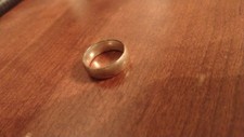 6MM Plain Band Sterling Silver Ring, Size 9