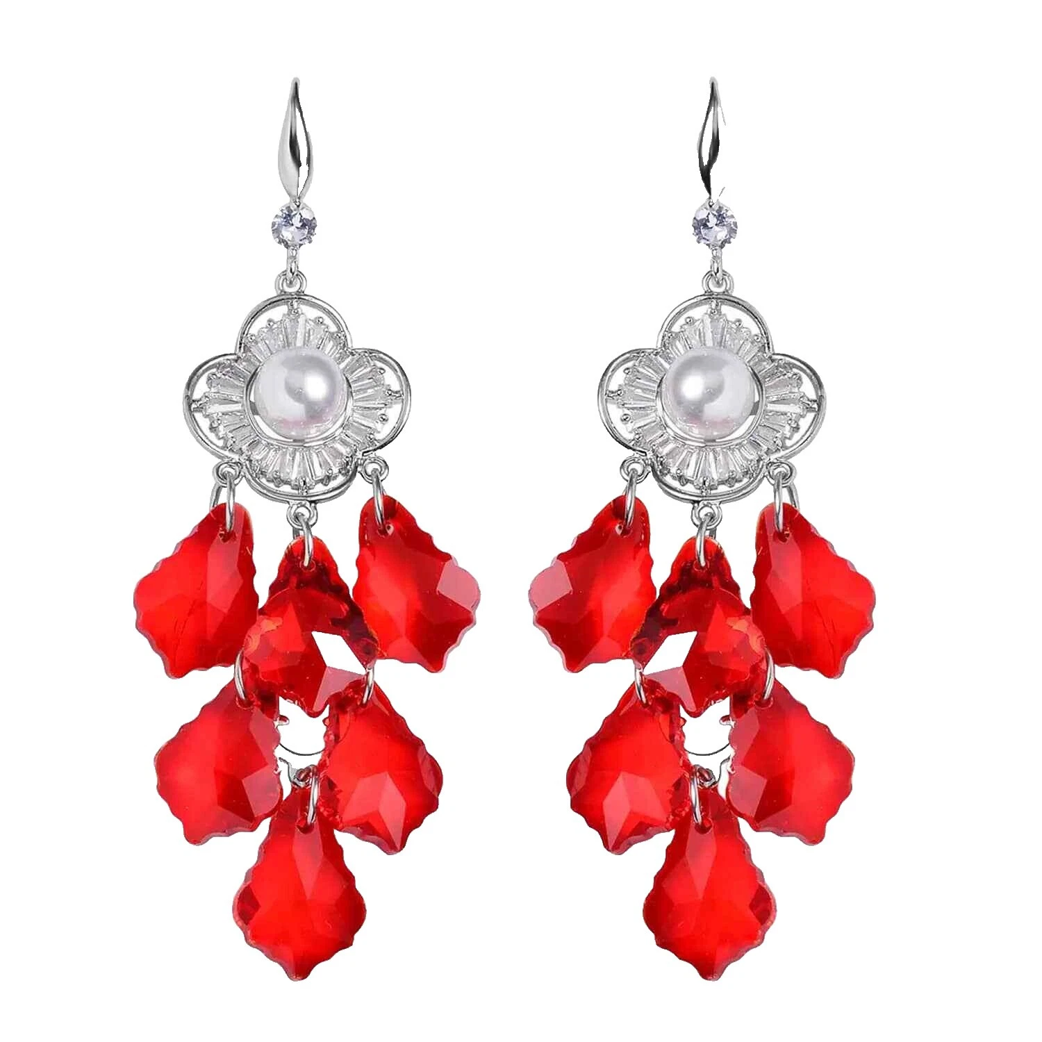 Pendientes de Moda de plástico Perla