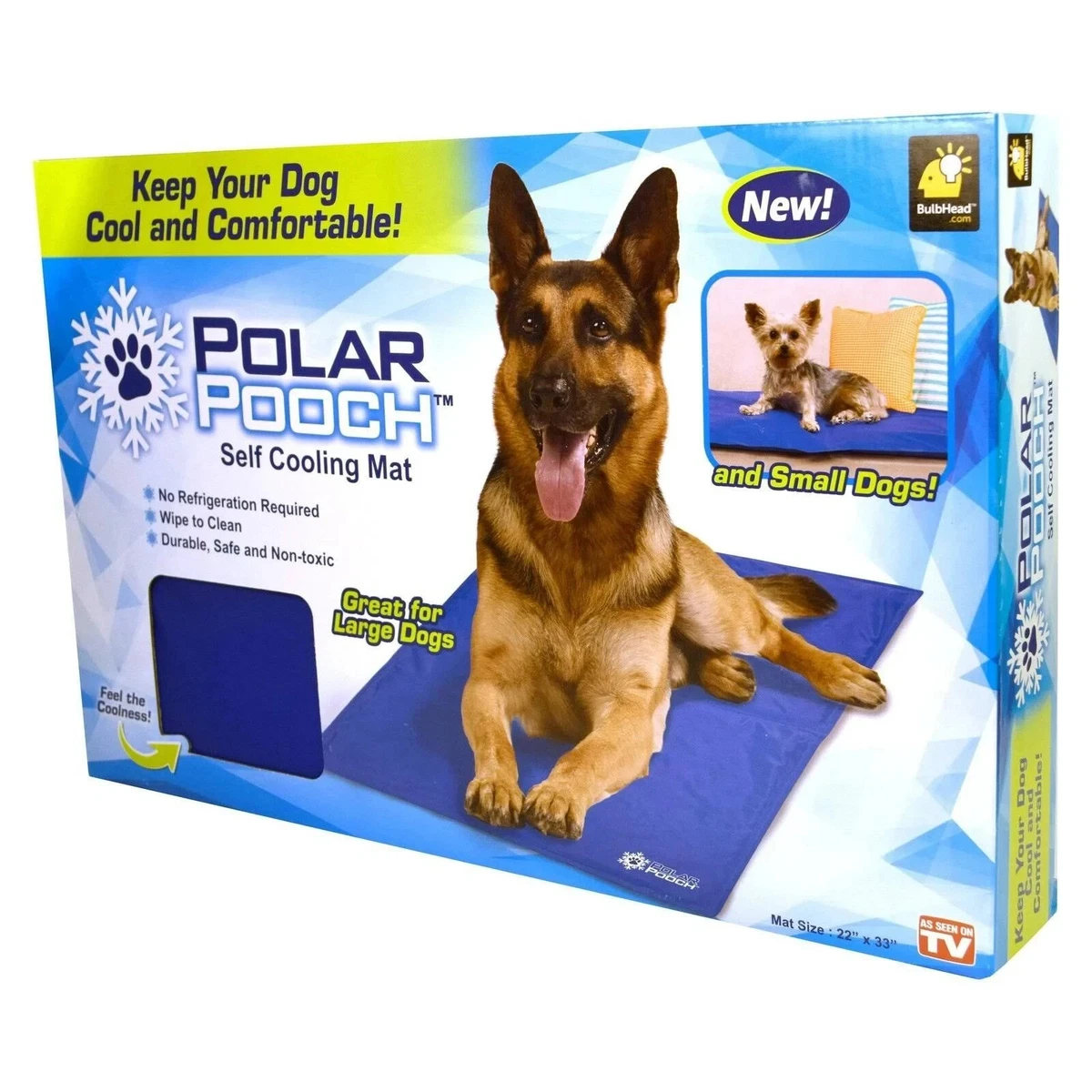 Polar pooch cooling mat deals