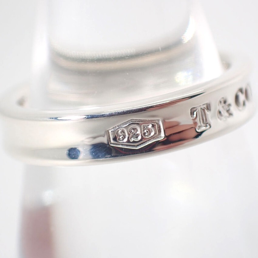 Used] TIFFANY 925 1837 Narrow Ring /US size5/g452-11 | eBay