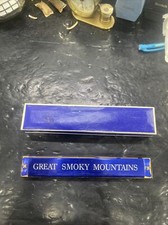 Vintage great smoky mountain harmonica musical instrument P-002