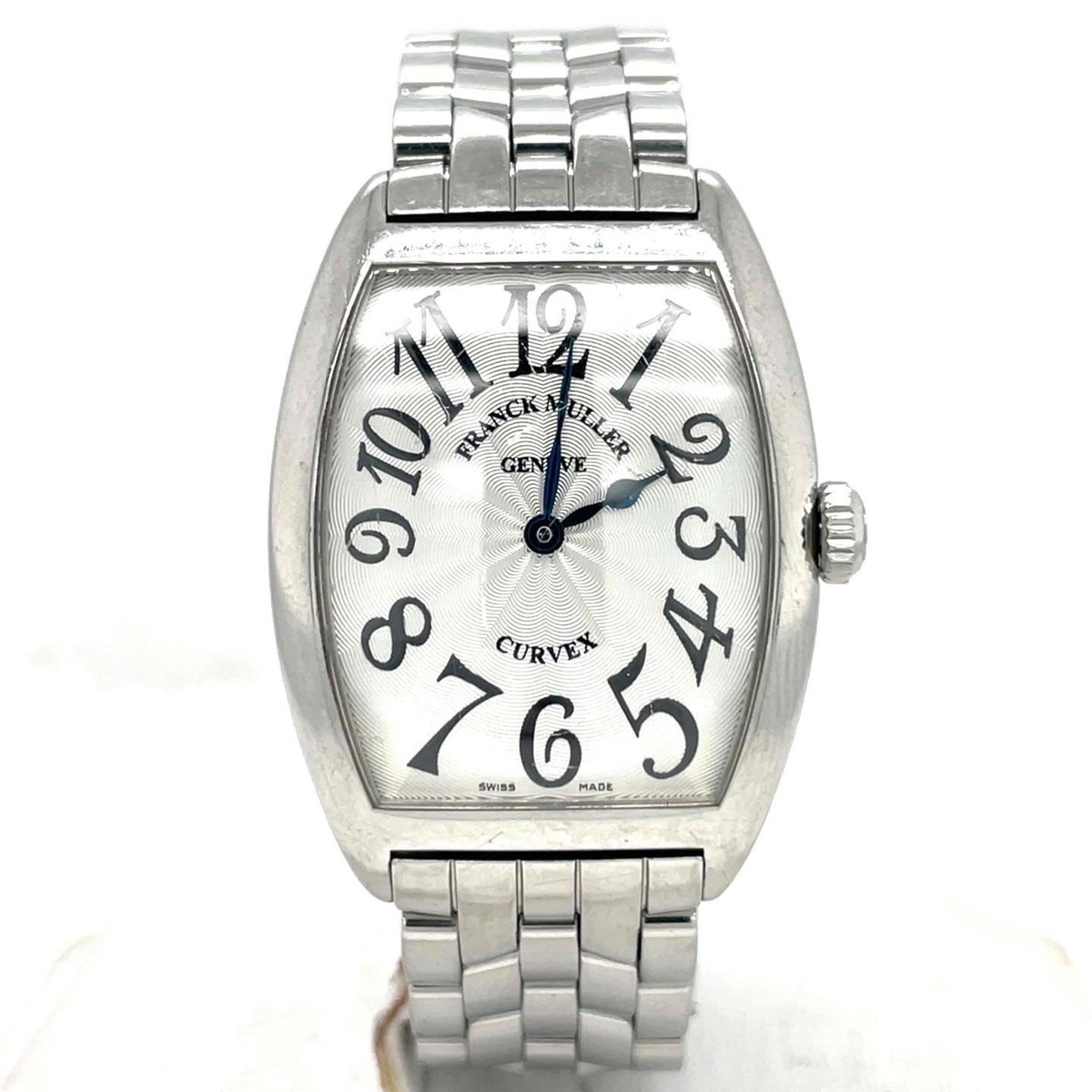 Franck Muller Cintree Curvex Quartz 29mm Stainless Steel Silver