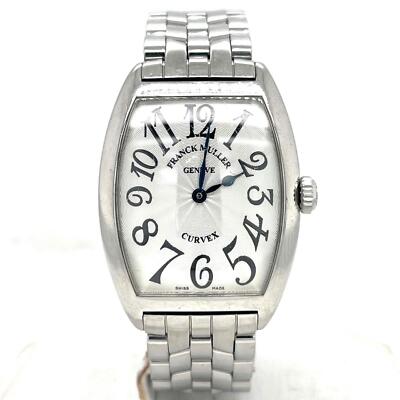Franck Muller Cintree Curvex Quartz 29mm Stainless Steel Silver