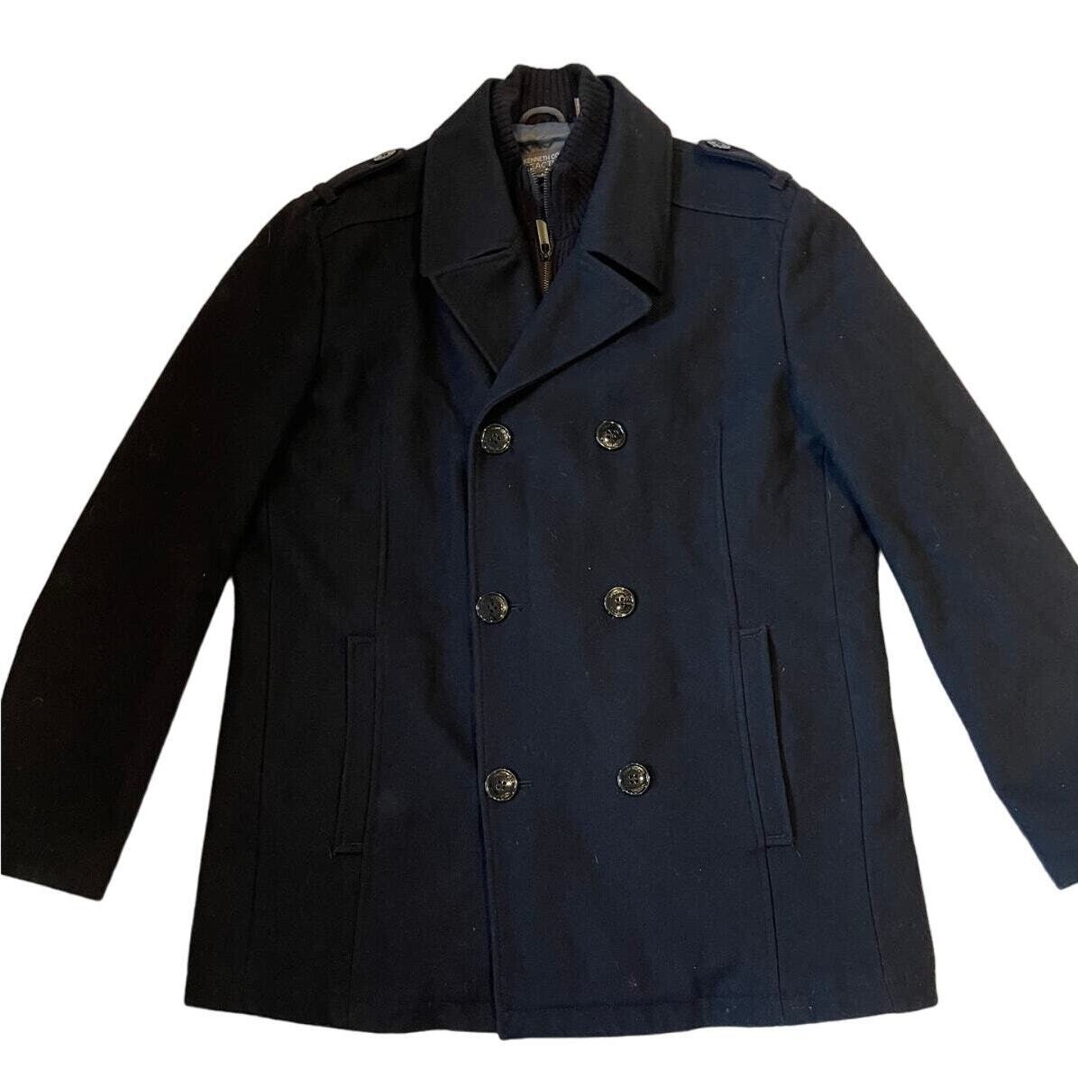 Wool Coat Kenneth Cole Pea Coat Mens Buy Kenneth Cole Mens Men's