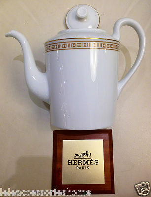 Hermès Egée Soleil - Egée Soleil Coffee Maker Hermès - Porcelain Teapot Hermes