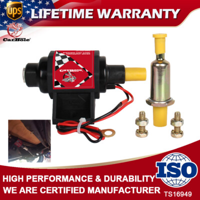 #ad #ad Low Pressure 2 3.5PSI Universal Electric Fuel Pump 12V 42GPH Gasoline 2 3.5PSI $24.99